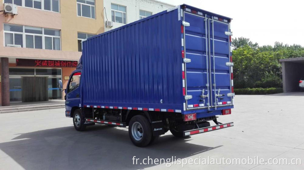 Foton 5 Tons Van Cargo Truck 8